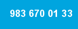 983 670 01 33